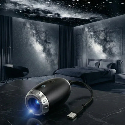 Galaxy Star Projector Night Light — Romantic Couple Gift
